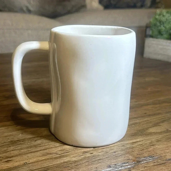 RAE DUNN CERAMIC “TRADITION” TEA/COFFEE CUP/MUG - Picture 4 of 5